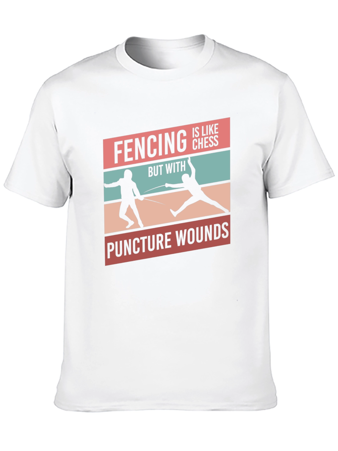 Fencing Chess Puncture Wounds T-Shirt