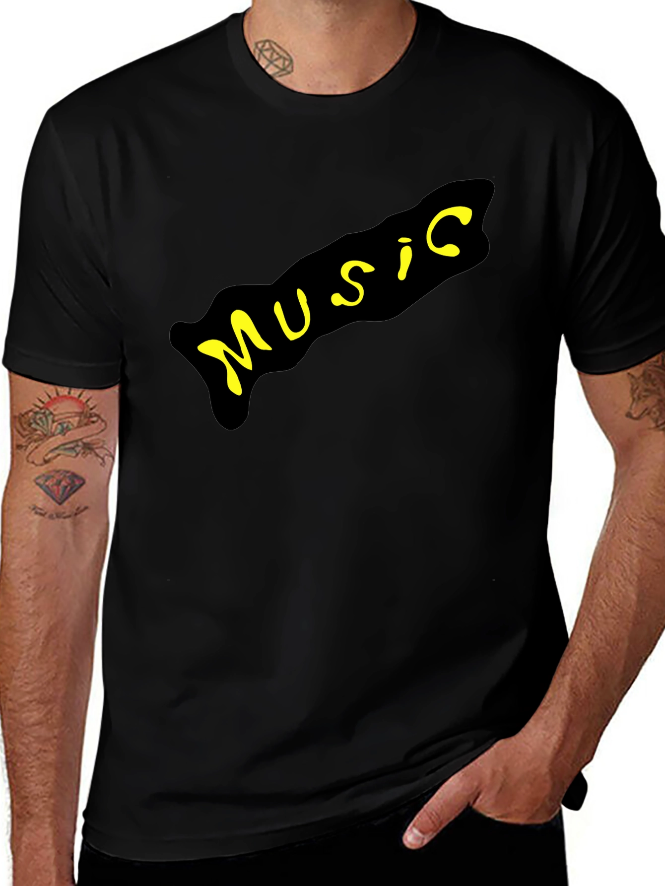 Black Music Graphic Tee