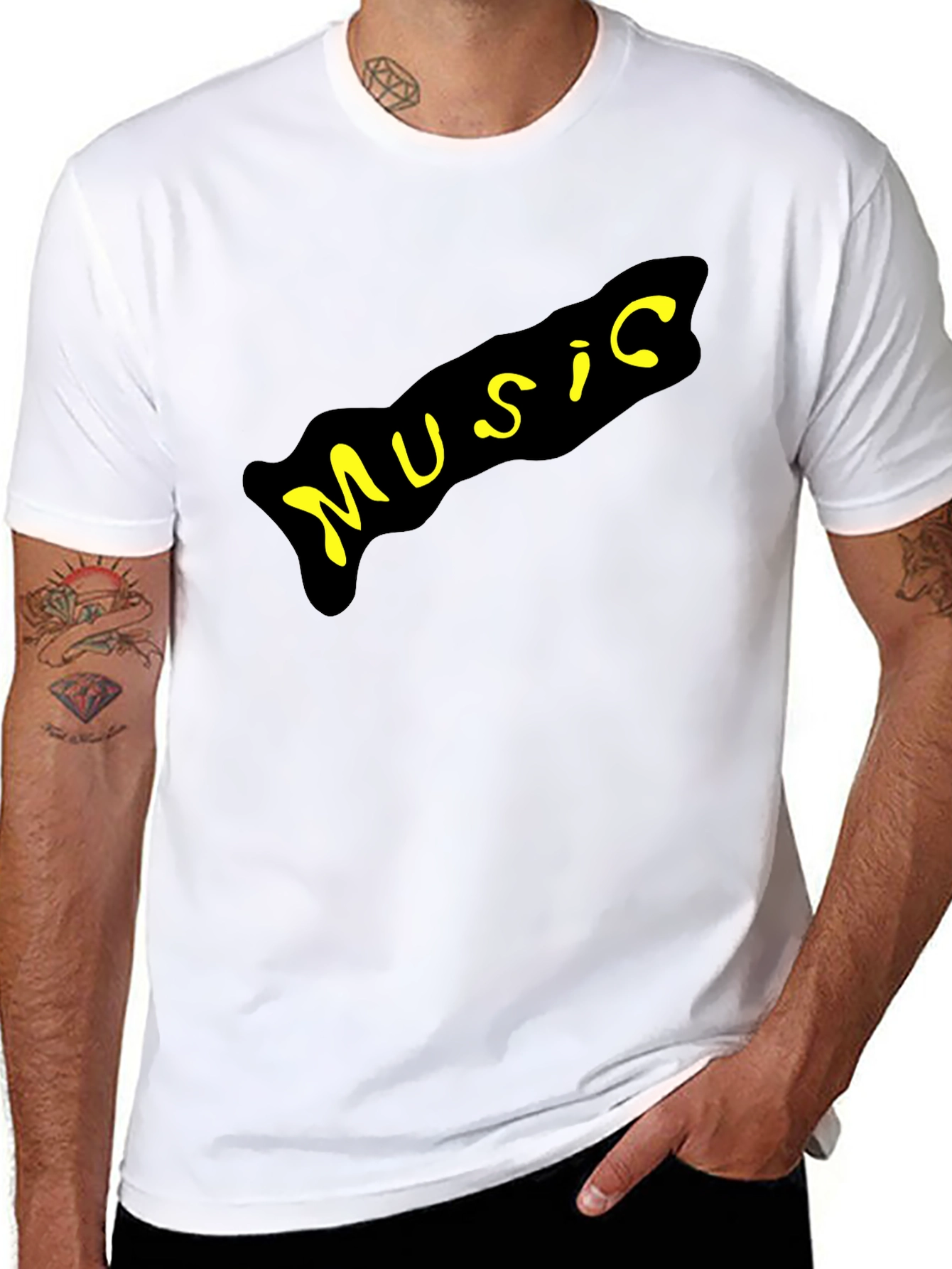 Black Music Graphic Tee