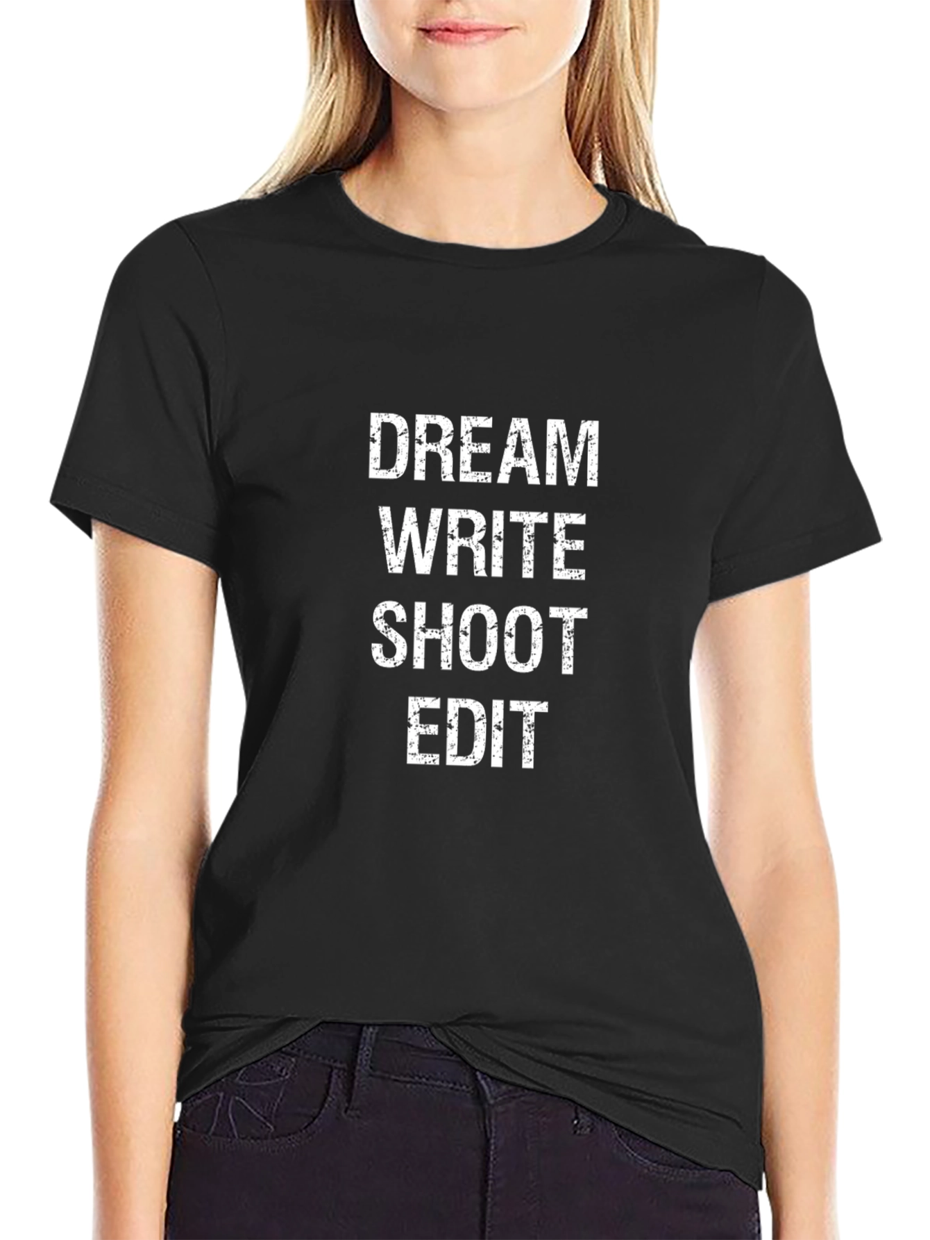 Dream Write Shoot Edit Graphic Tee