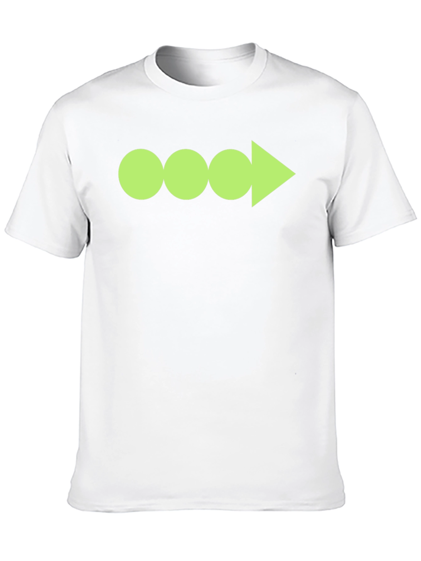 Funky Graphic Tee - Circles and Arrow Design!