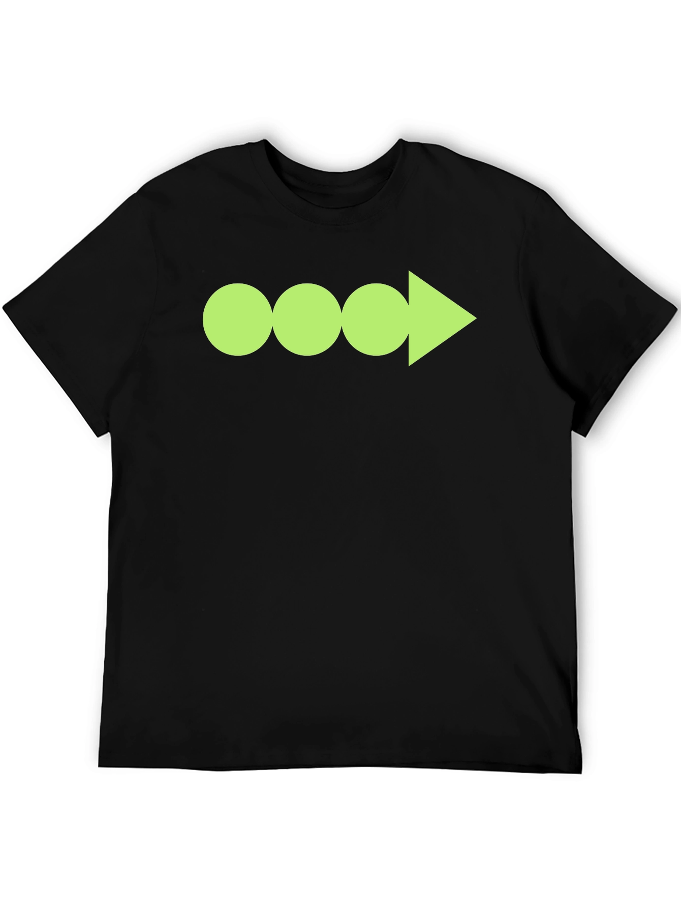 Funky Graphic Tee - Circles and Arrow Design!