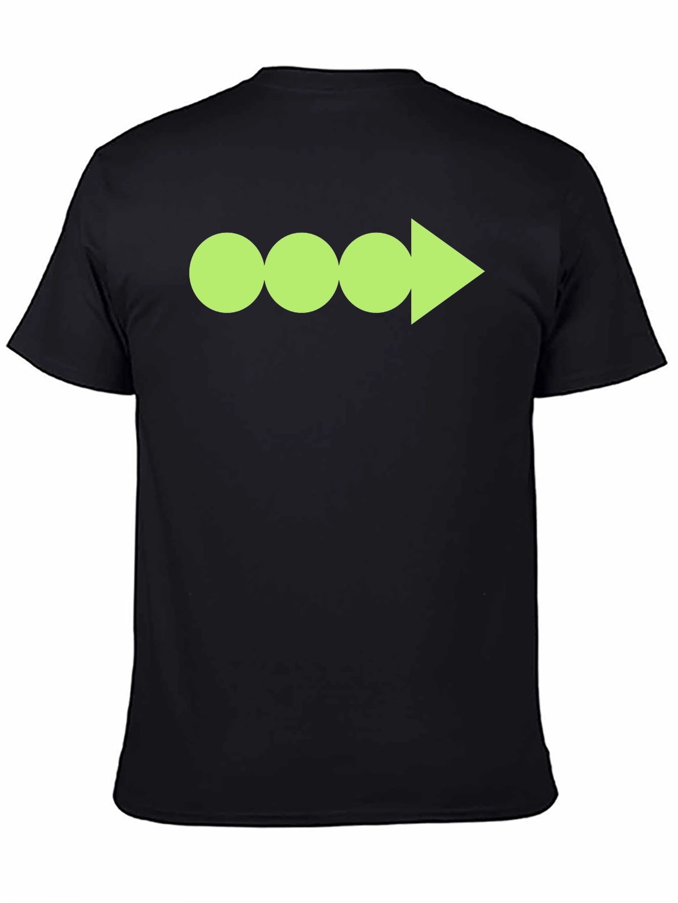 Funky Graphic Tee - Circles and Arrow Design!