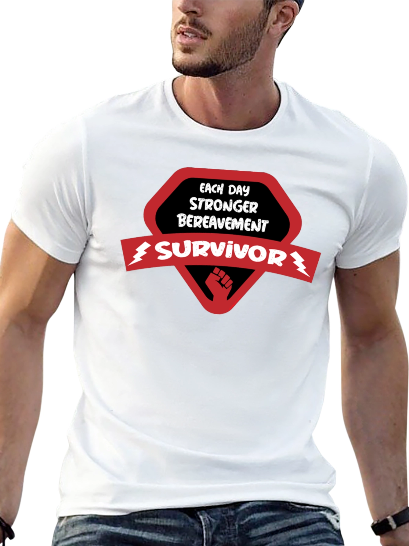 Bereavement Survivor Graphic Tee