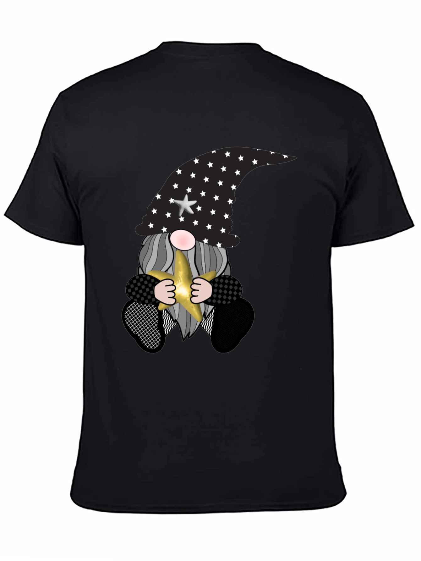 Whimsical Gnome Holding a Star T-Shirt