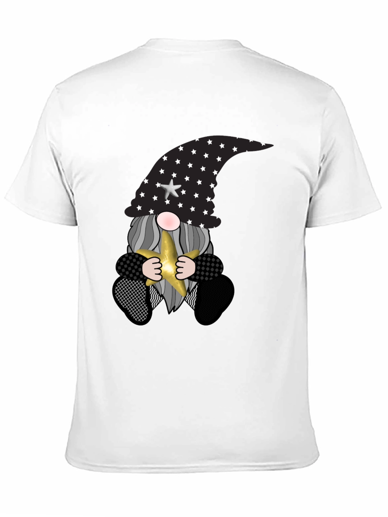 Whimsical Gnome Holding a Star T-Shirt