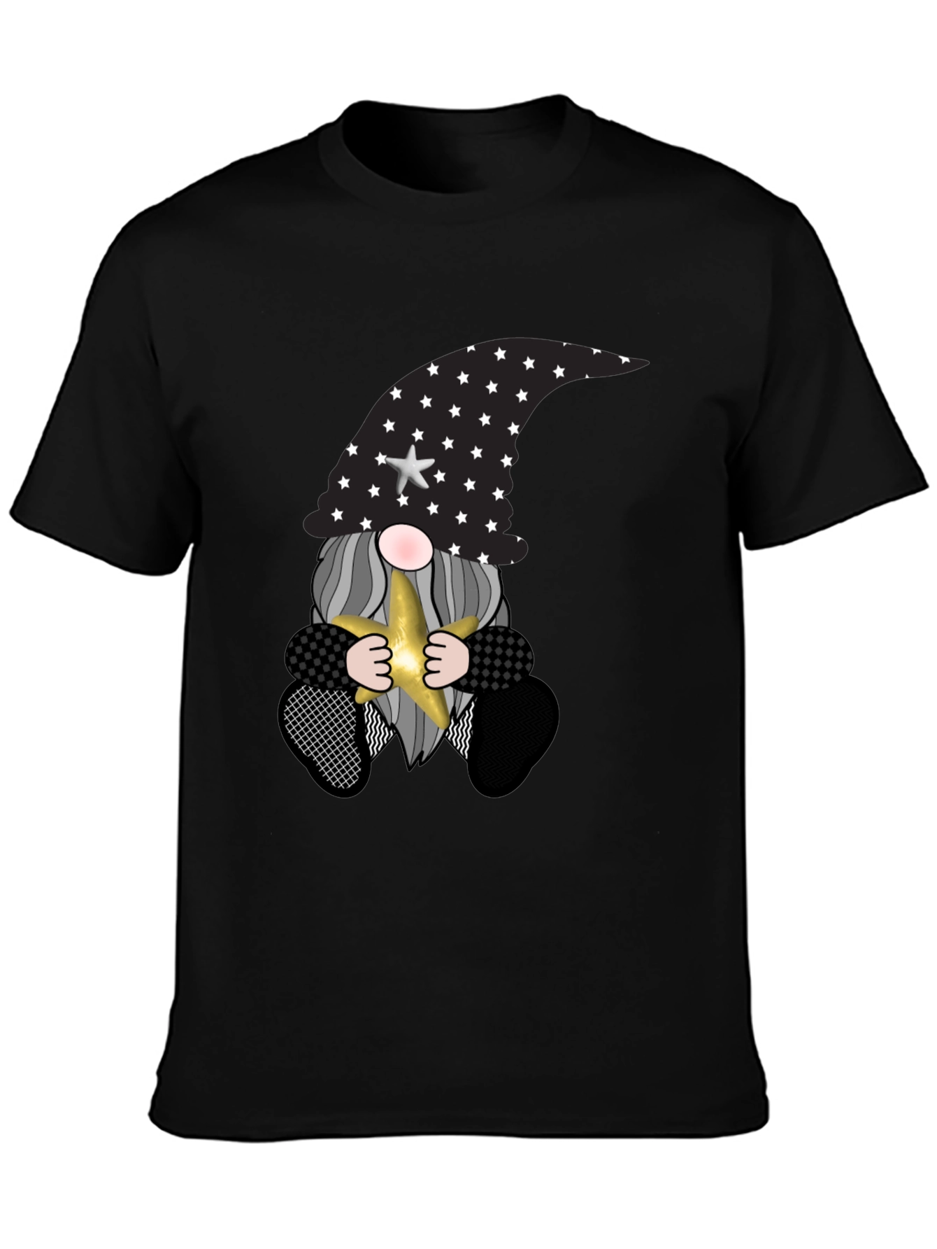 Whimsical Gnome Holding a Star T-Shirt