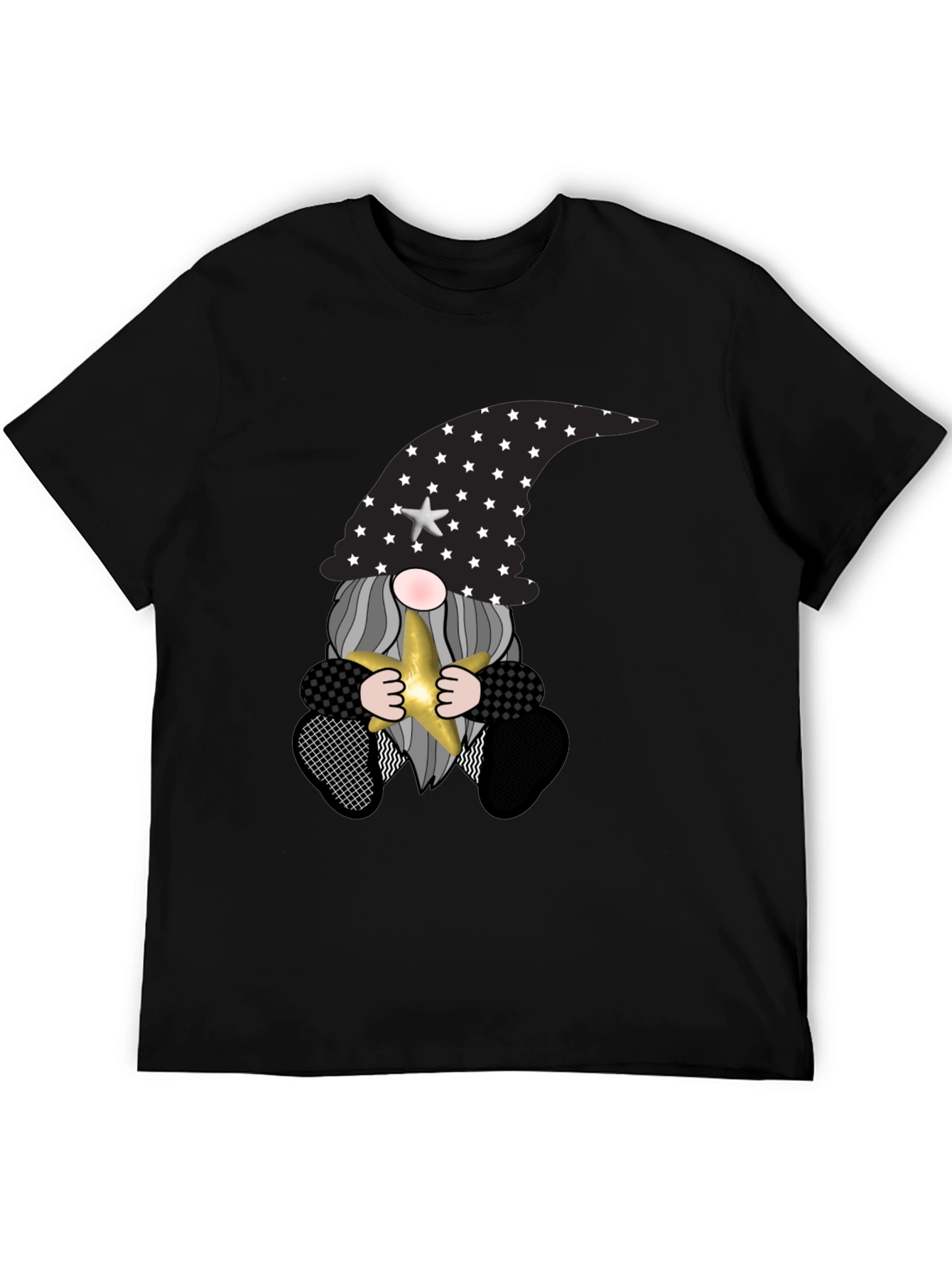 Whimsical Gnome Holding a Star T-Shirt