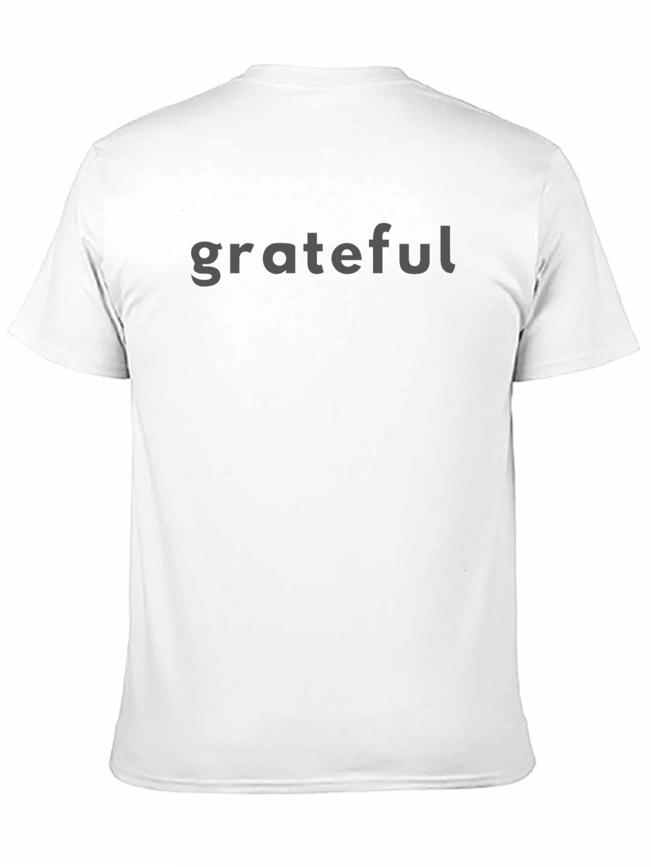 Grateful Black Crew Neck T-Shirt