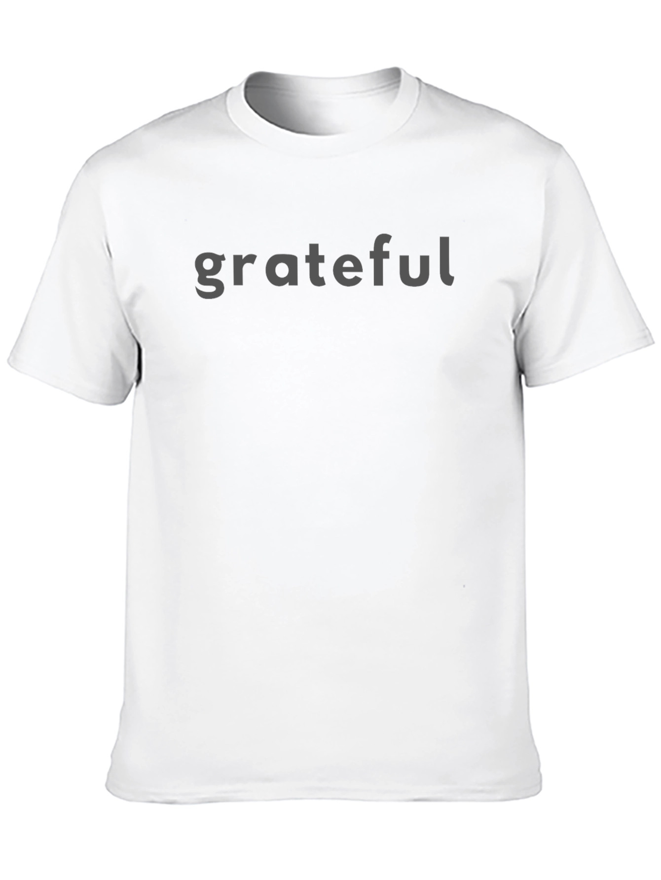 Grateful Black Crew Neck T-Shirt