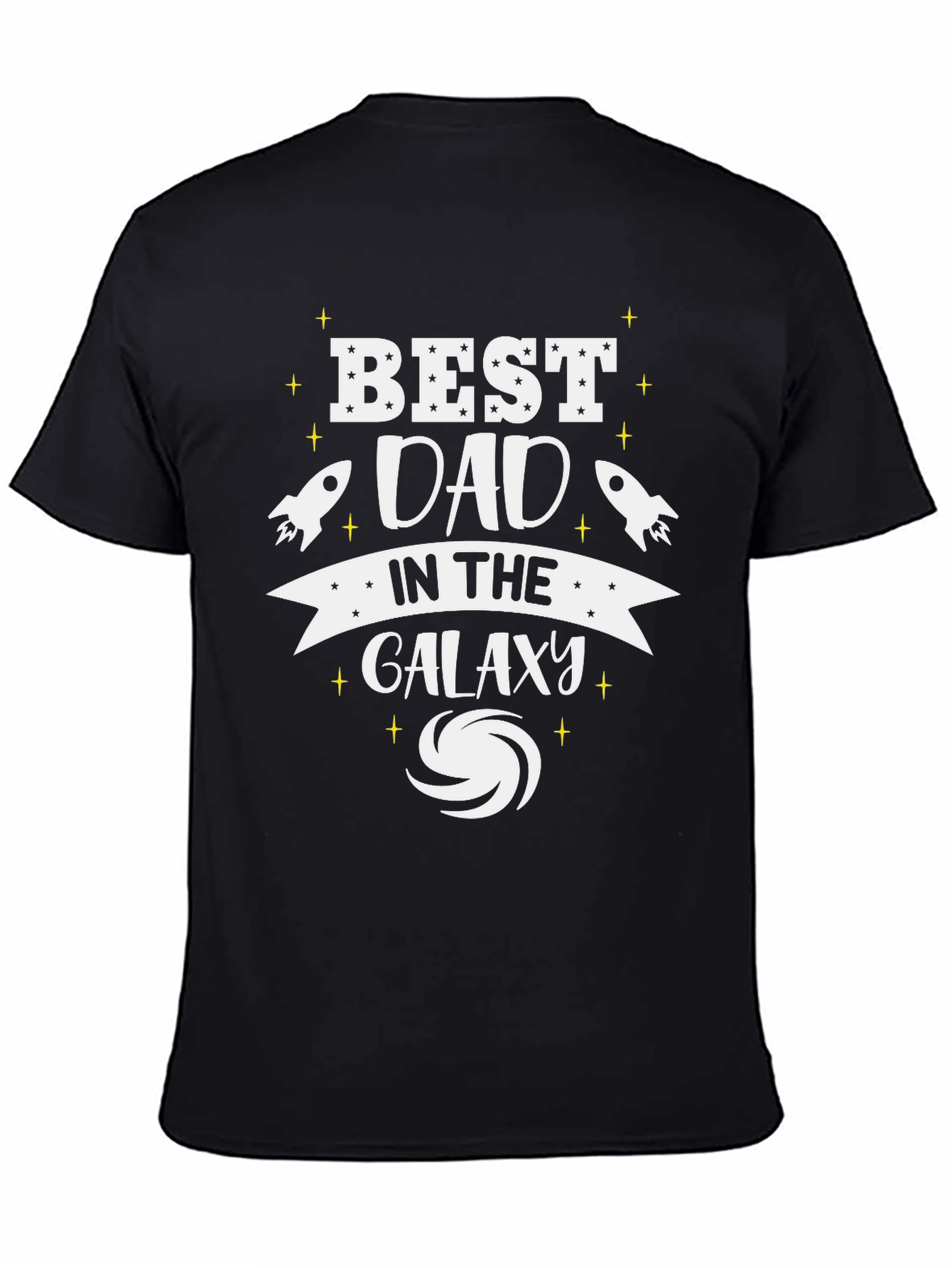 Best Dad in the Galaxy T-Shirt Fathers Day Gift