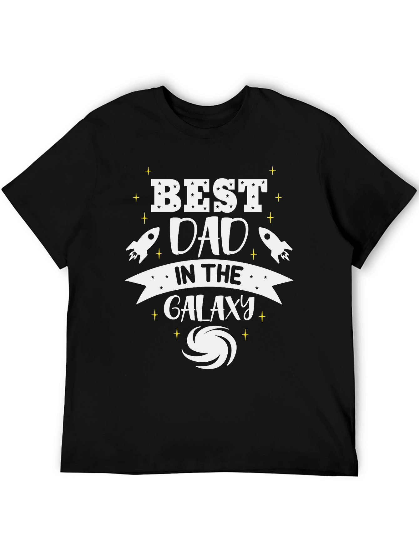 Best Dad in the Galaxy T-Shirt Fathers Day Gift