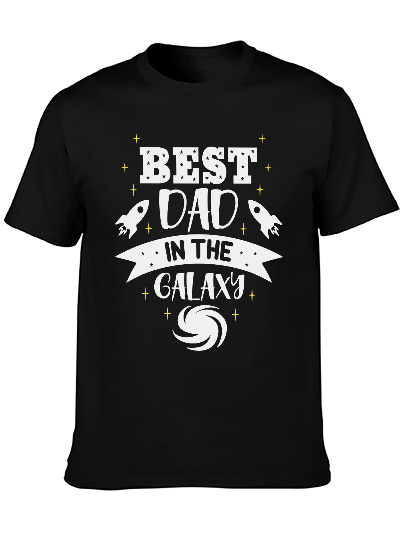 Best Dad in the Galaxy T-Shirt Fathers Day Gift