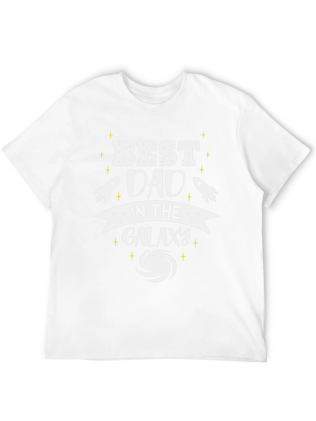 Best Dad in the Galaxy T-Shirt Fathers Day Gift