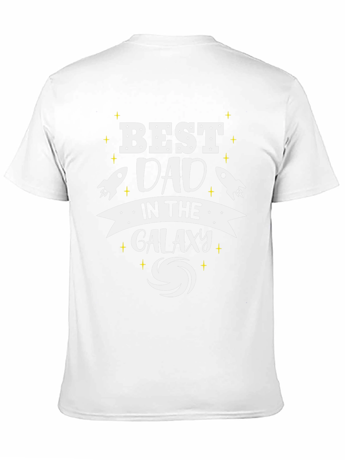 Best Dad in the Galaxy T-Shirt Fathers Day Gift