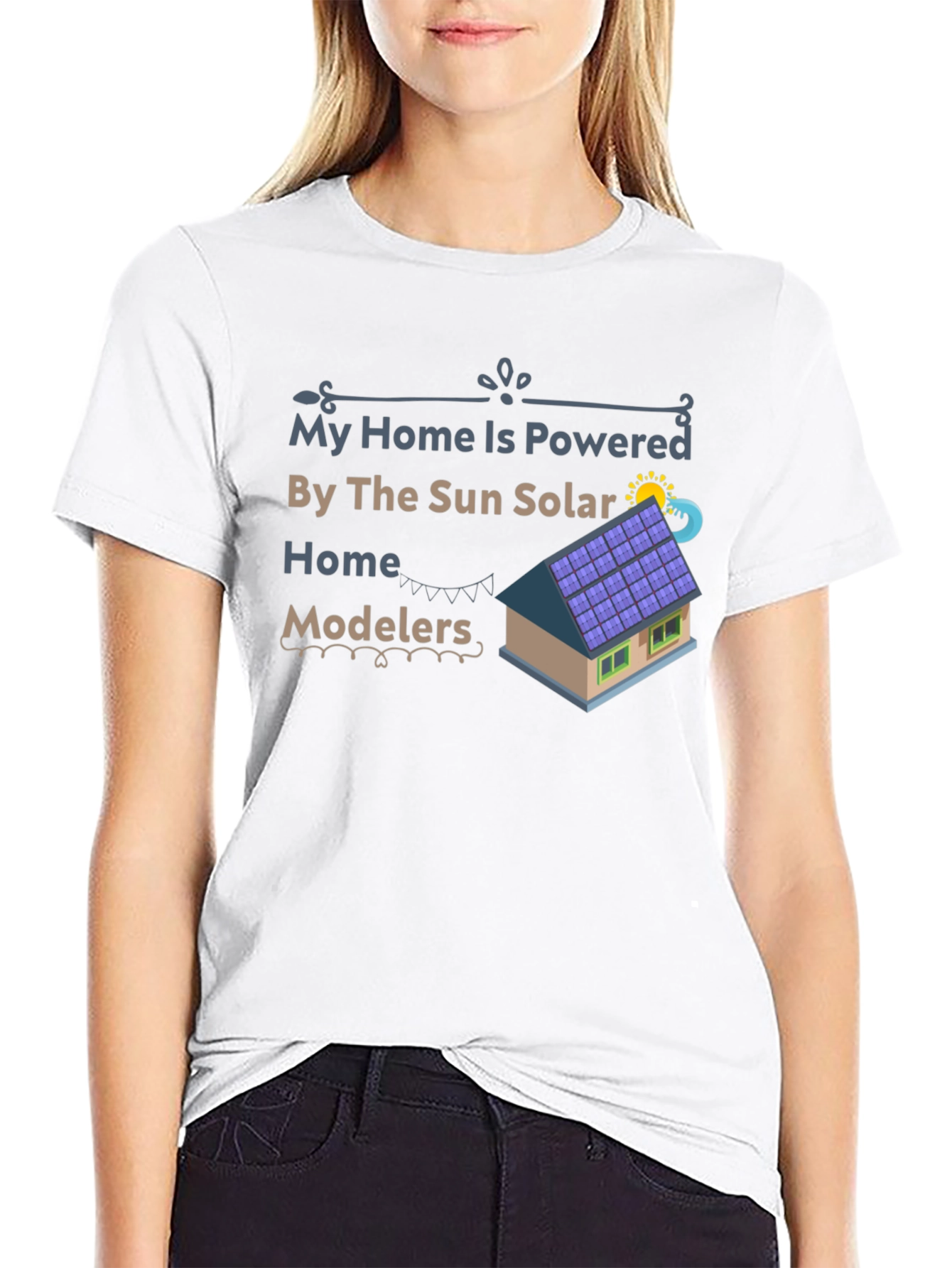 Solar Powered Home T-Shirt
