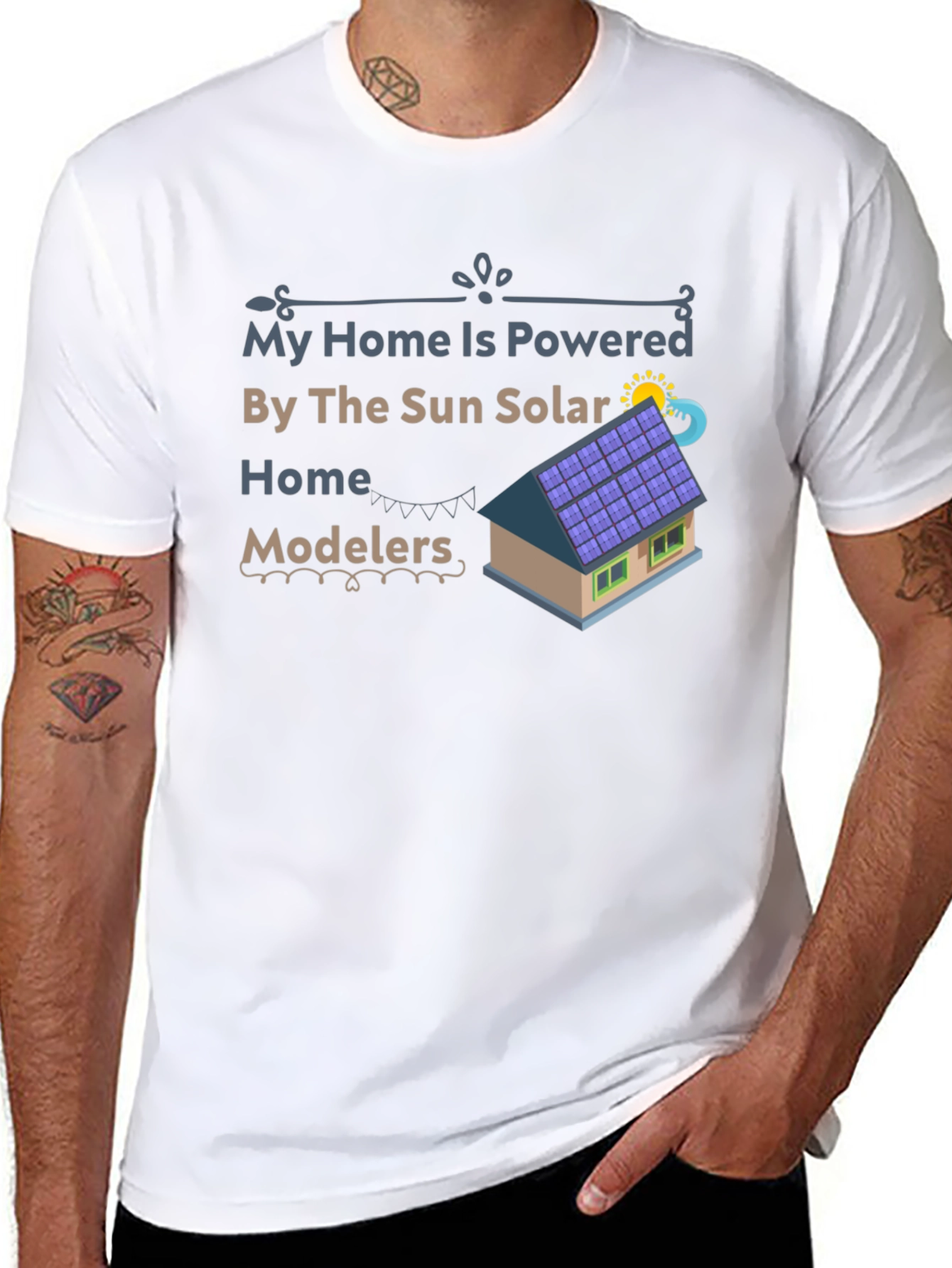 Solar Powered Home T-Shirt
