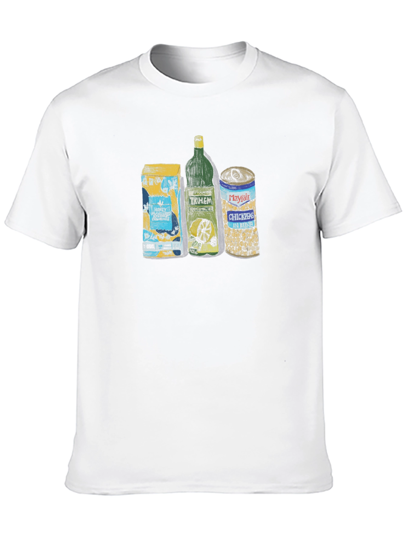 Novelty Graphic T-Shirt: Food Still Life