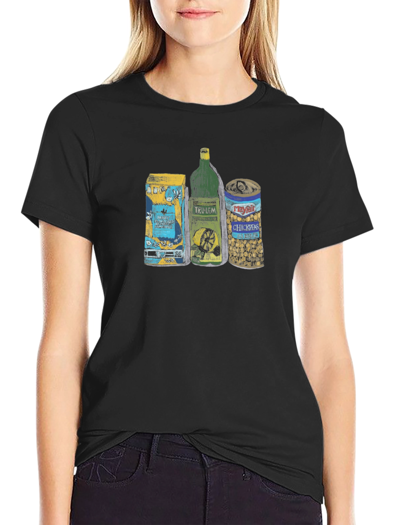 Novelty Graphic T-Shirt: Food Still Life