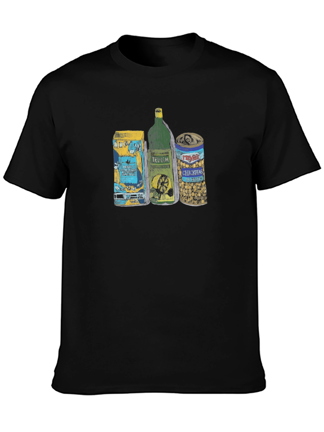 Novelty Graphic T-Shirt: Food Still Life