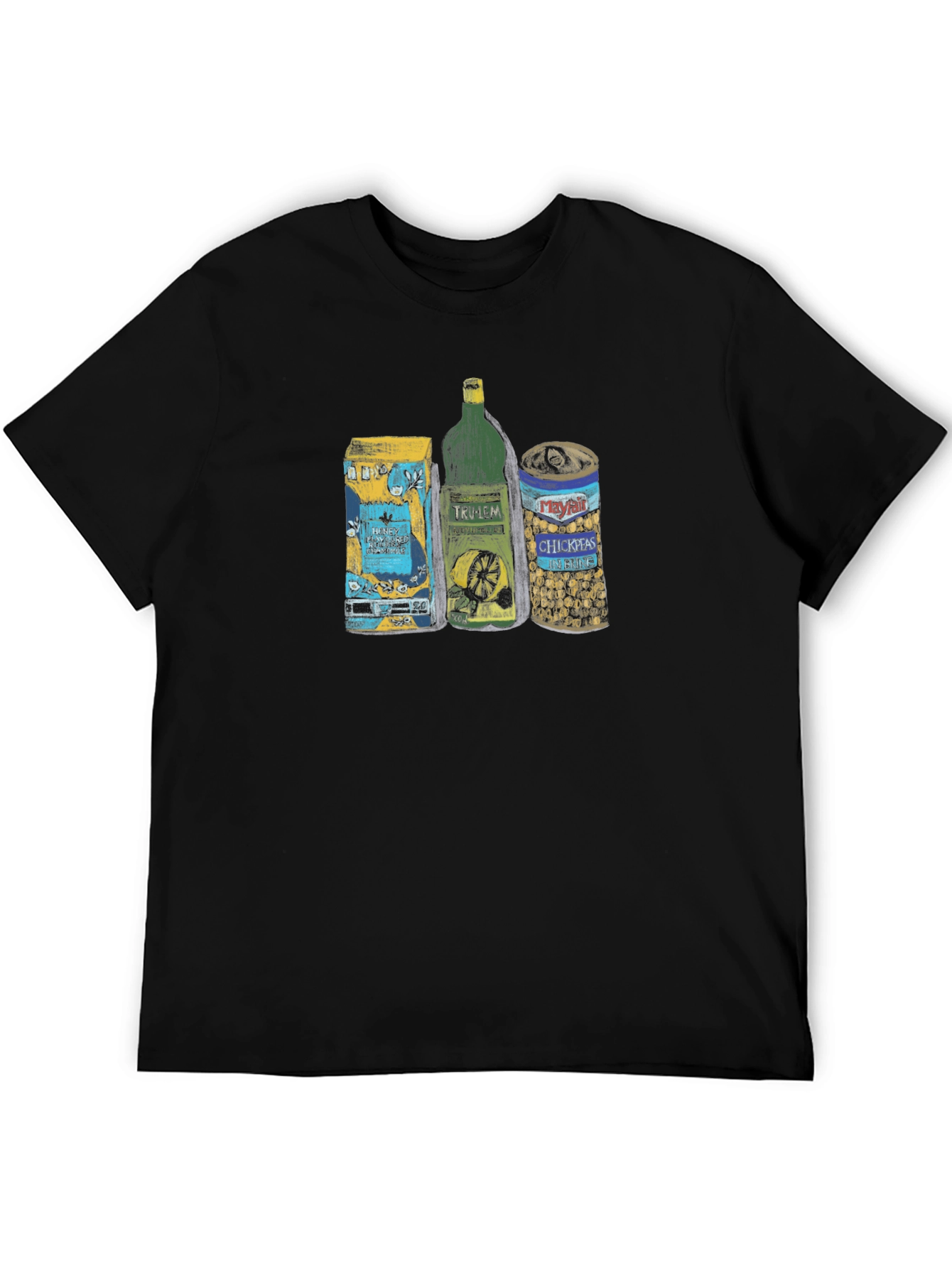 Novelty Graphic T-Shirt: Food Still Life