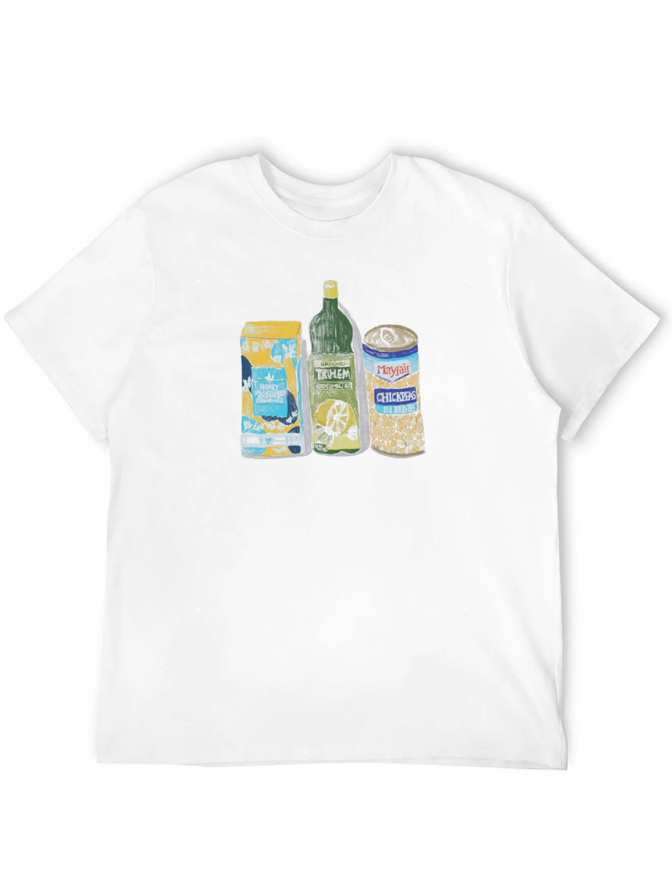 Novelty Graphic T-Shirt: Food Still Life
