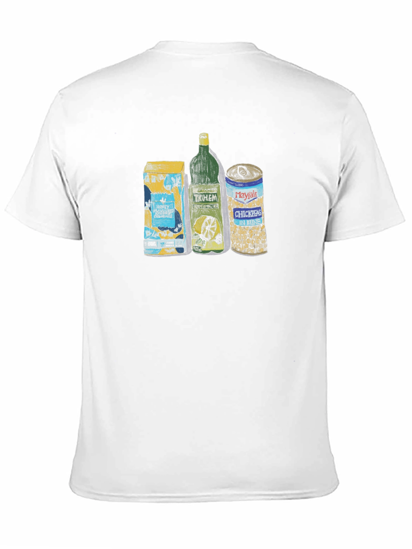 Novelty Graphic T-Shirt: Food Still Life
