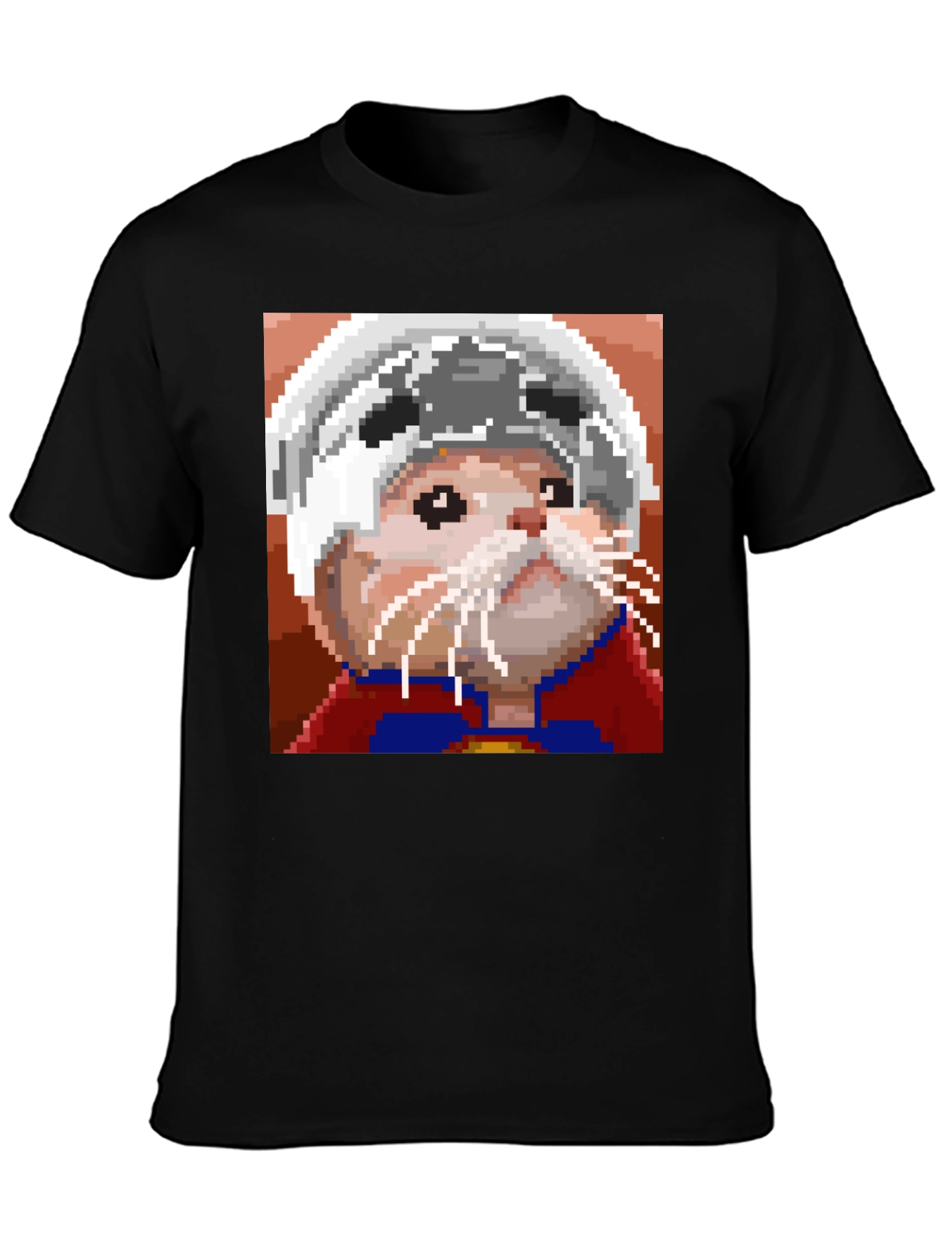 Pixel Art Hamster Hero T-Shirt