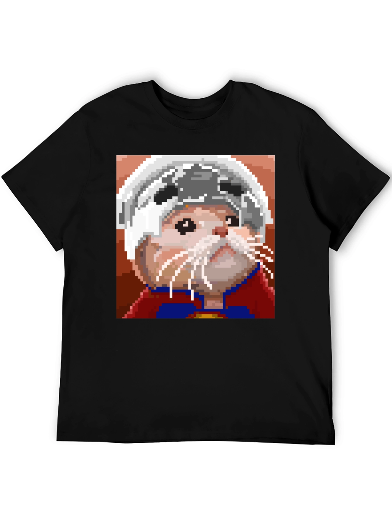 Pixel Art Hamster Hero T-Shirt