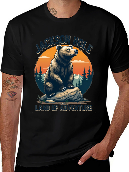Jackson Hole Adventure Bear T-Shirt