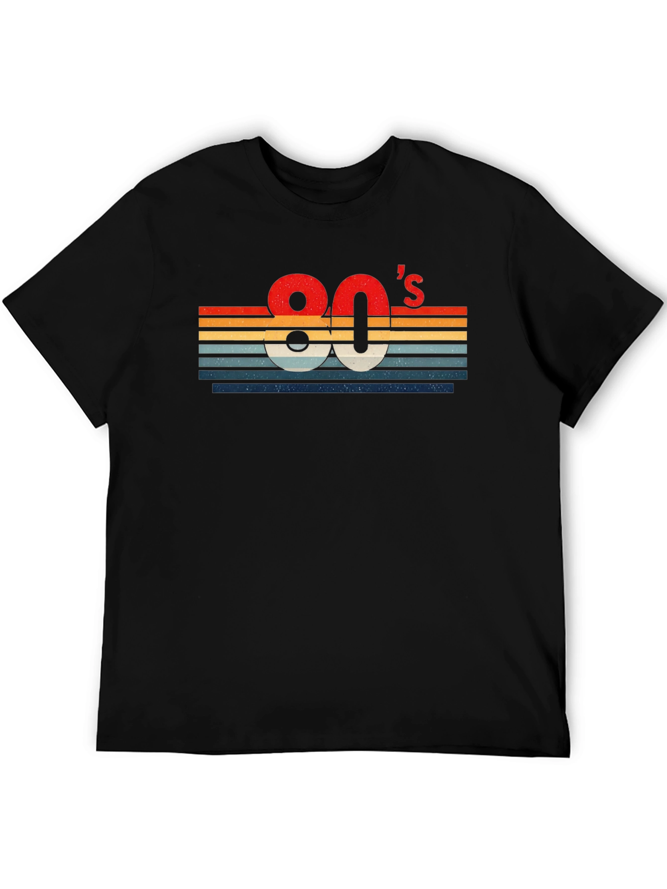 Retro 80s Stripes T-Shirt