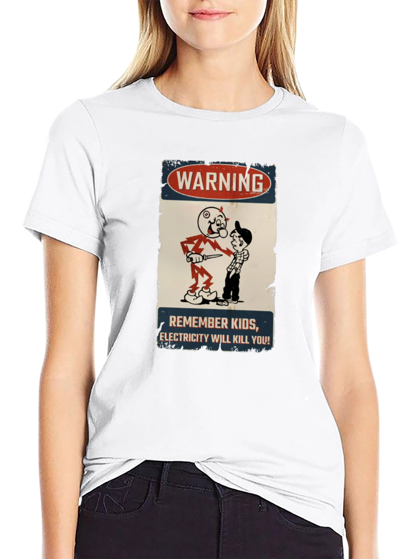 Warning Electricity Will Kill You T-Shirt