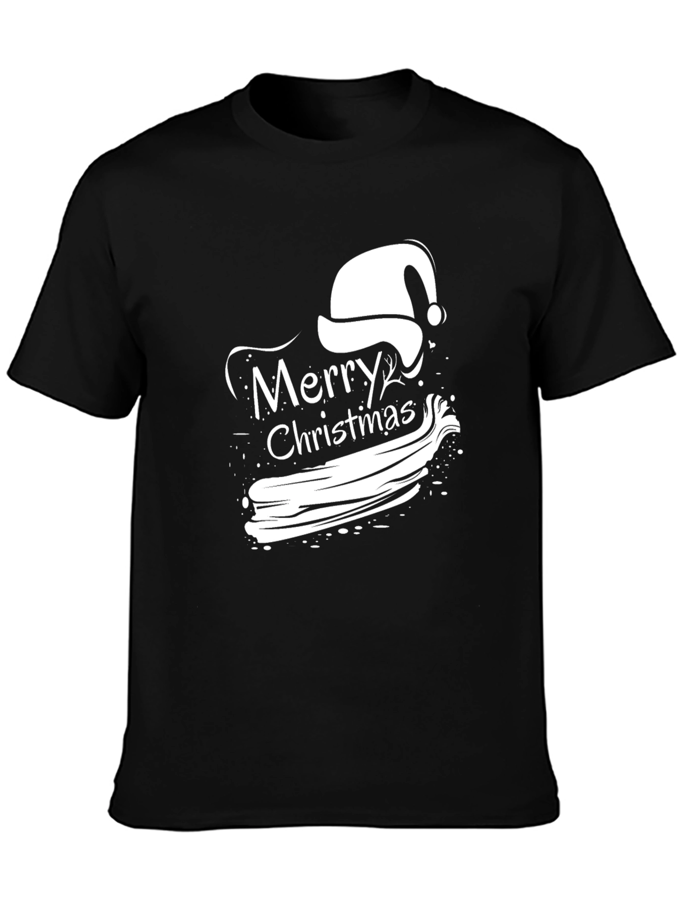 Merry Christmas Graphic T-Shirt - Holiday Tee
