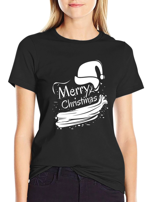 Merry Christmas Graphic T-Shirt - Holiday Tee