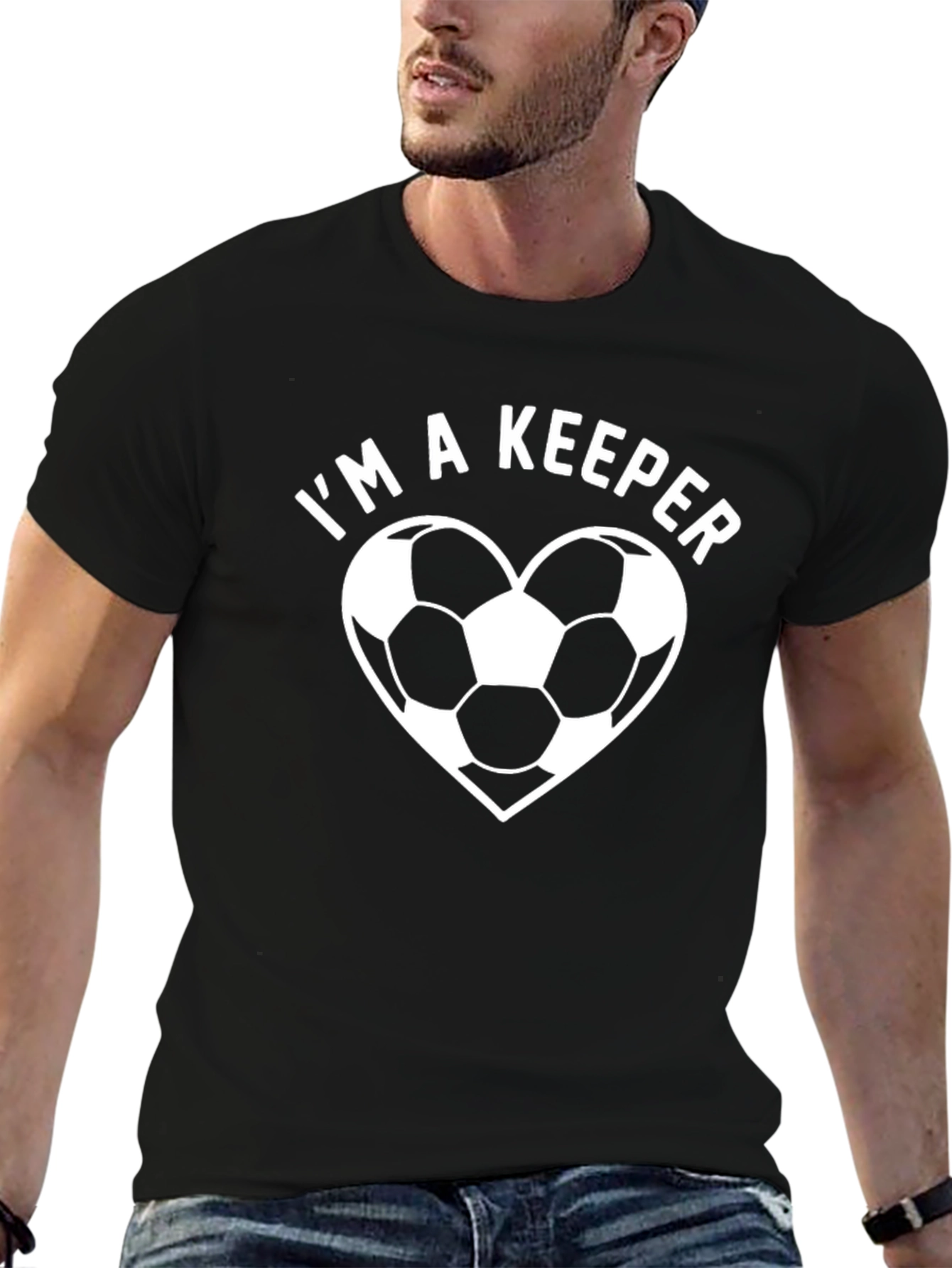 Im a Keeper Soccer Heart T-Shirt