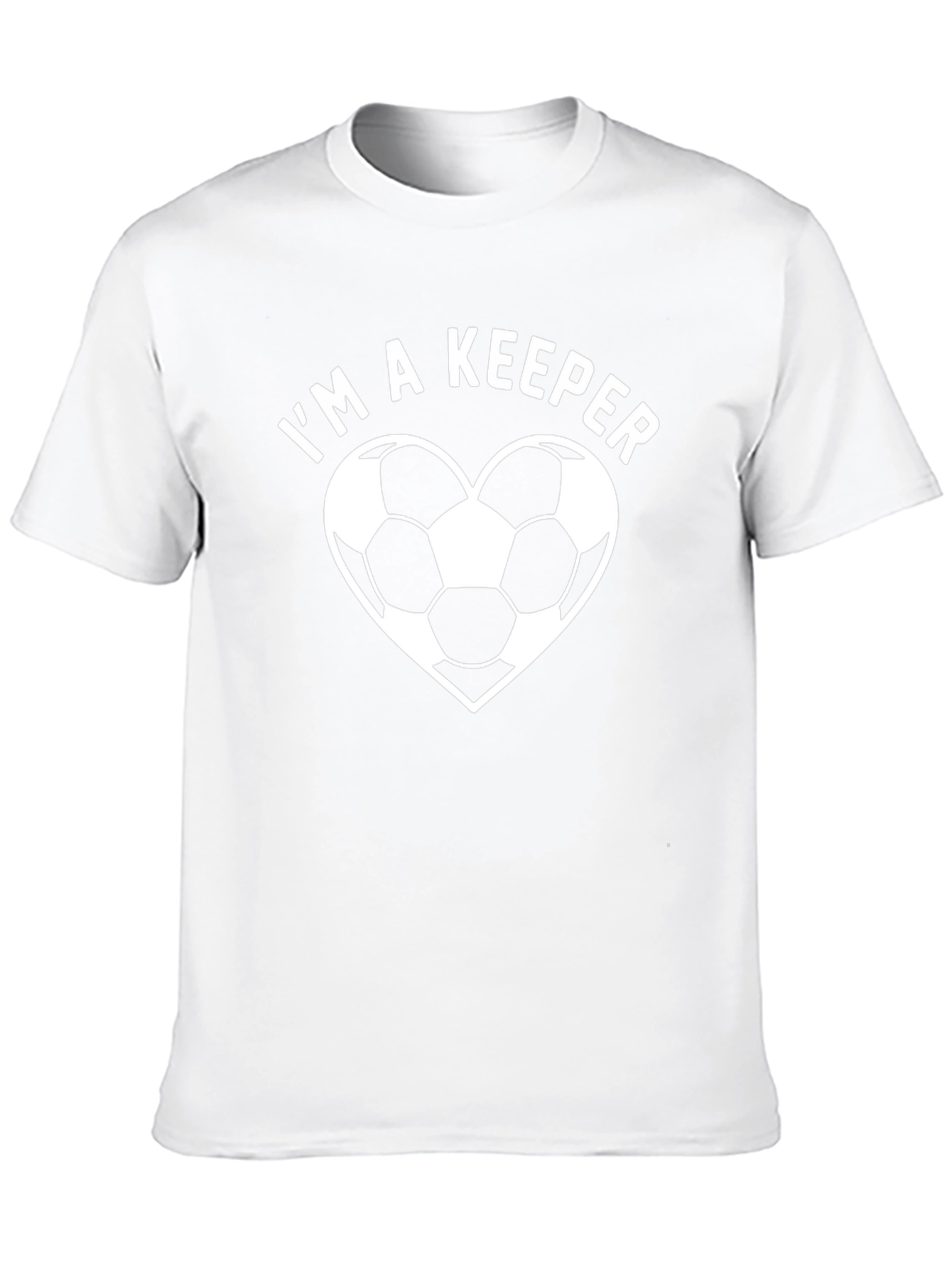 Im a Keeper Soccer Heart T-Shirt