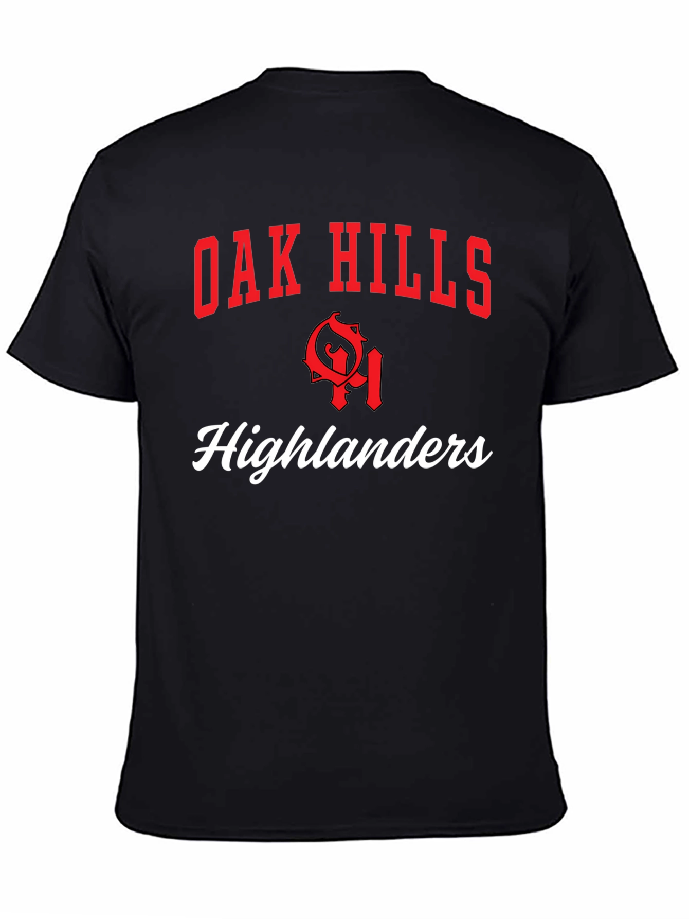 Oak Hills Highlanders Black T-Shirt