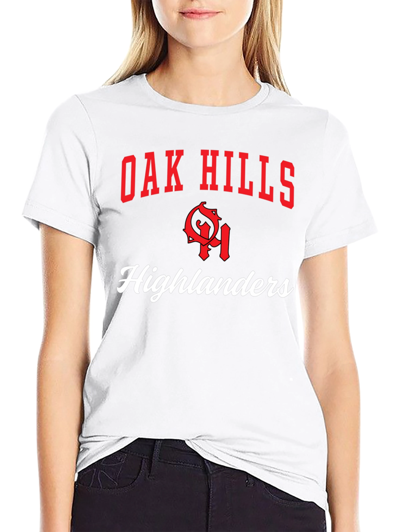 Oak Hills Highlanders Black T-Shirt