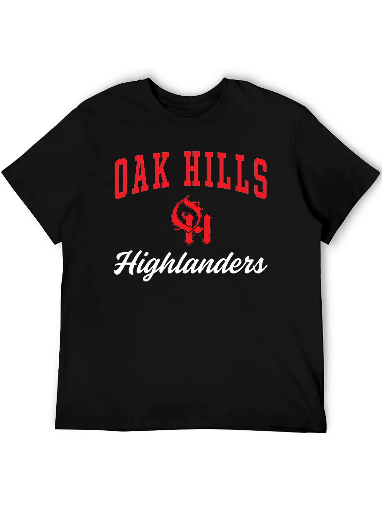 Oak Hills Highlanders Black T-Shirt