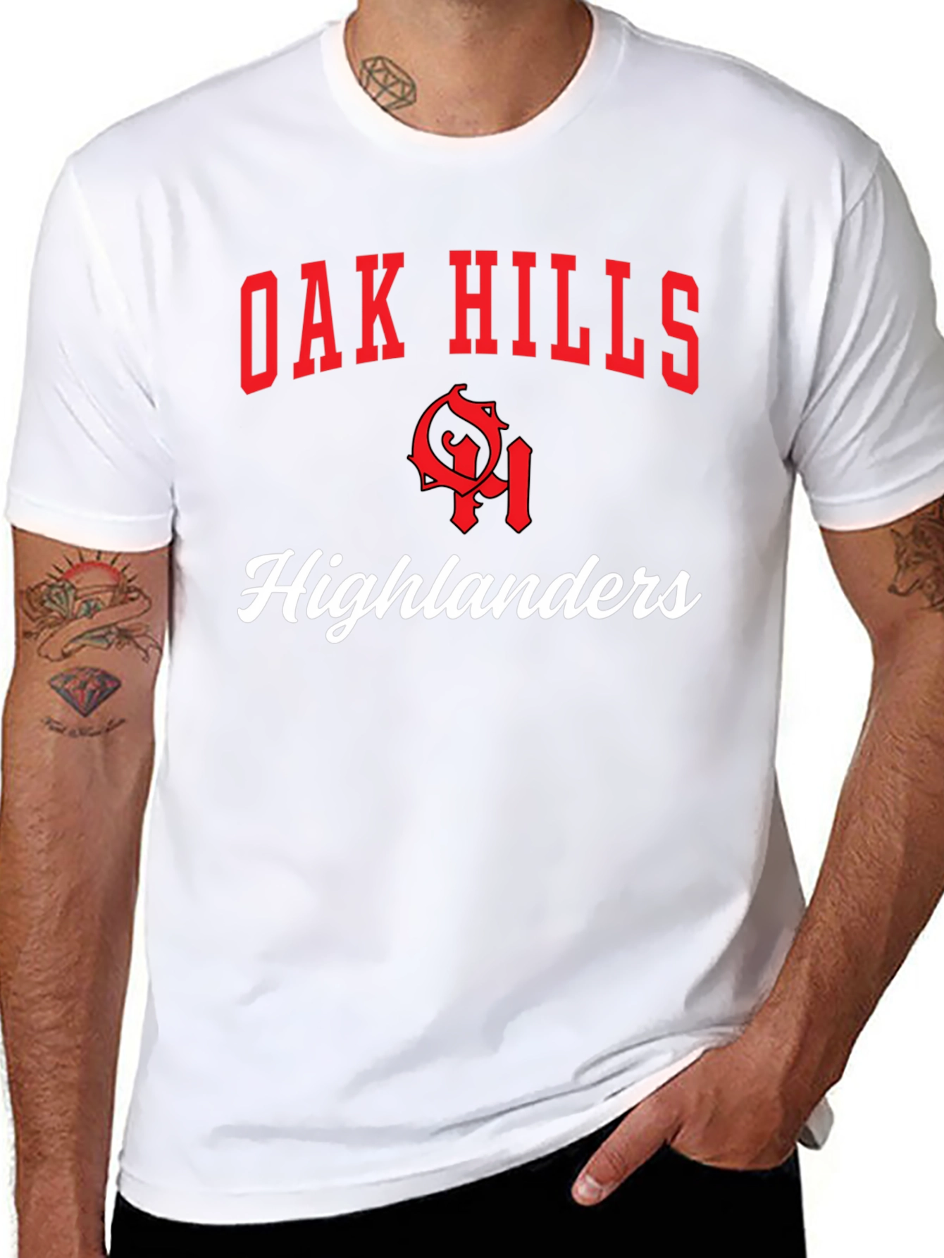 Oak Hills Highlanders Black T-Shirt