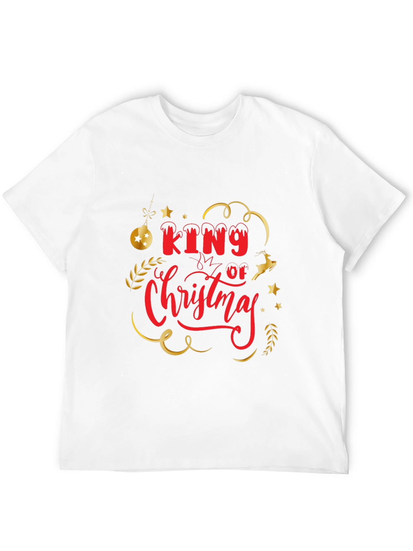 King of Christmas Graphic T-Shirt