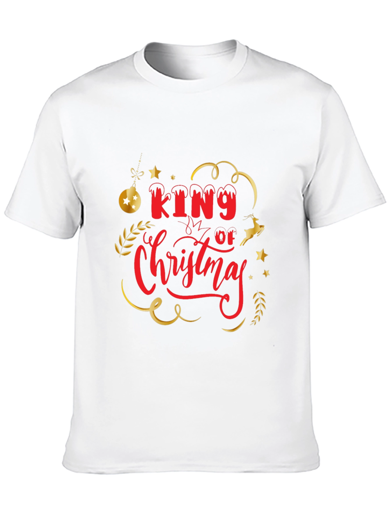 King of Christmas Graphic T-Shirt