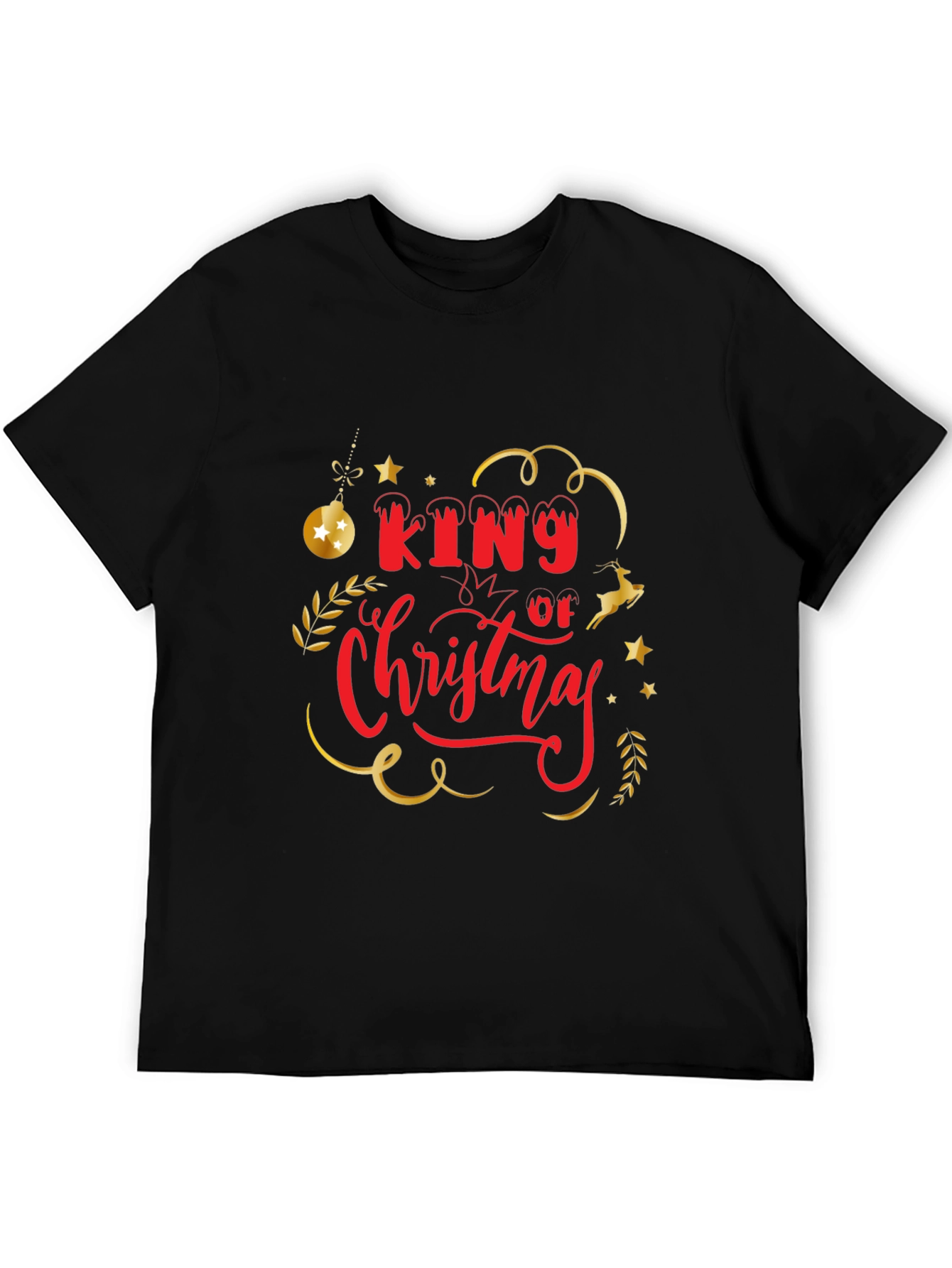 King of Christmas Graphic T-Shirt