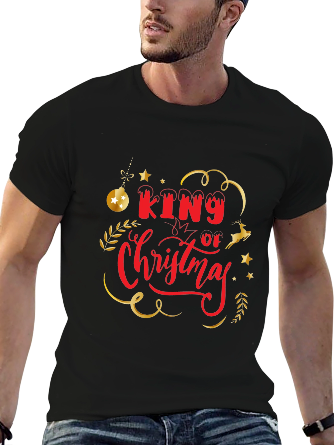 King of Christmas Graphic T-Shirt