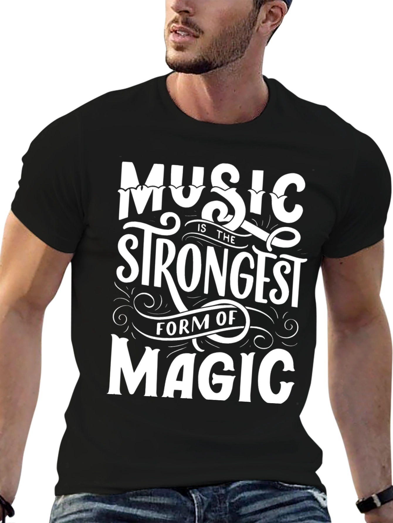 Music is Magic Graphic T-Shirt