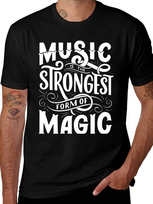 Music is Magic Graphic T-Shirt