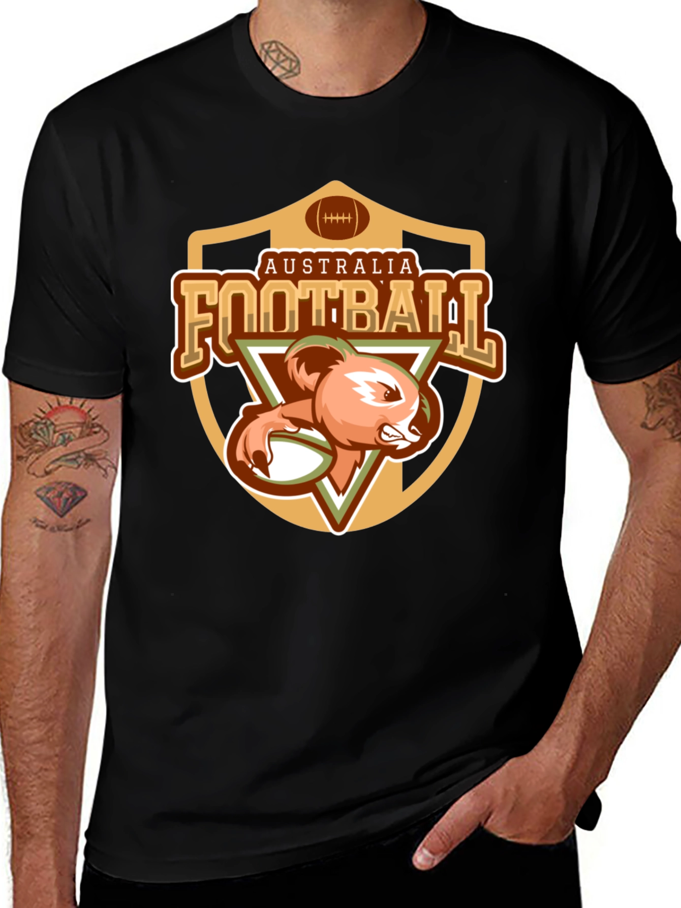 Australia Football Graphic T-Shirt