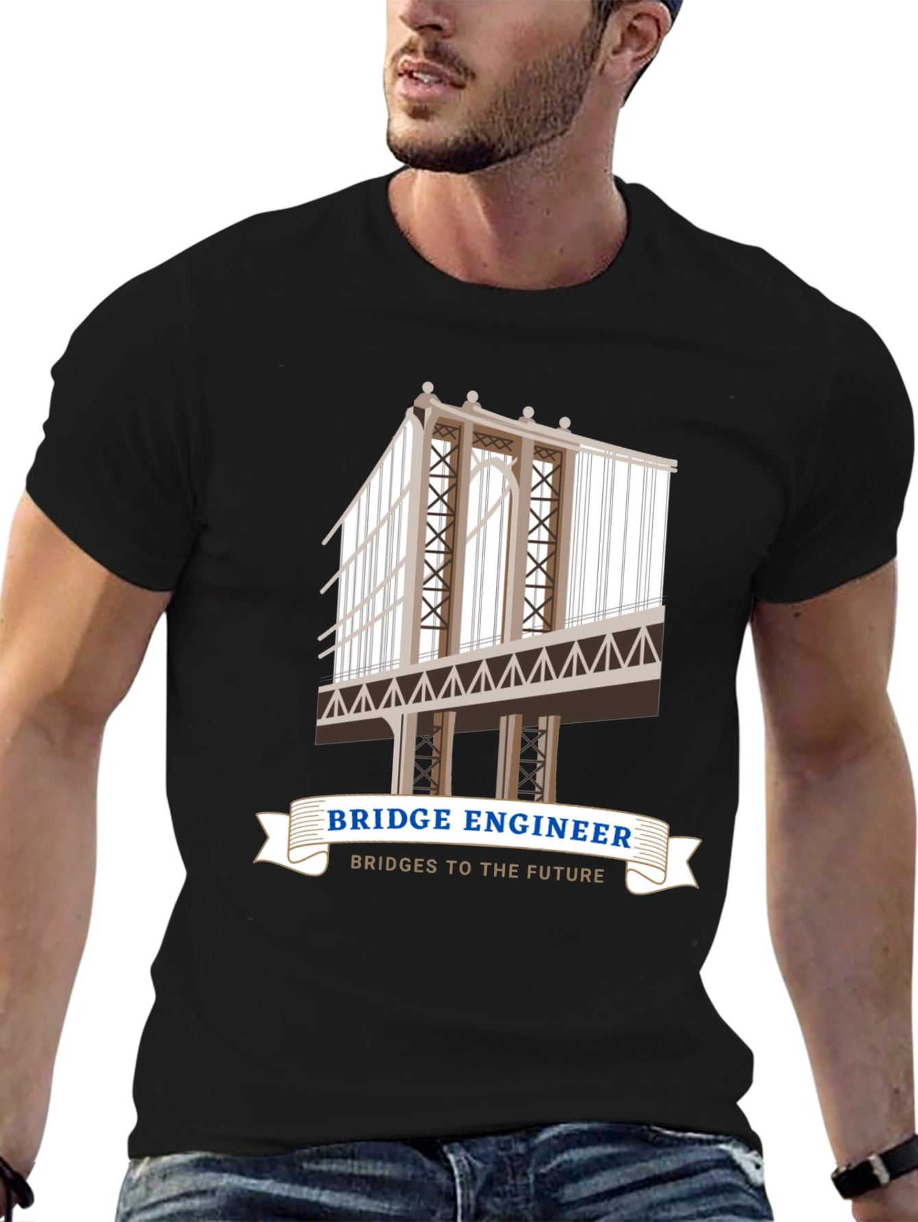Bridge Engineer Graphic T-Shirt