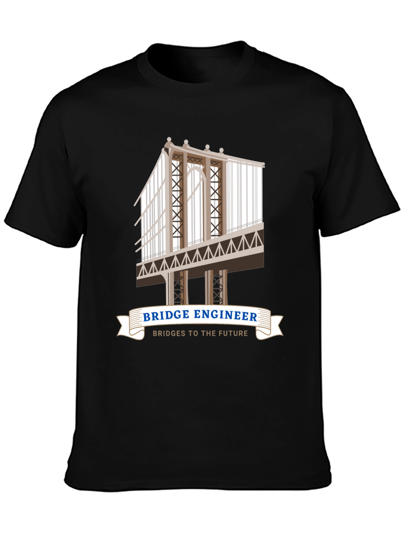 Bridge Engineer Graphic T-Shirt