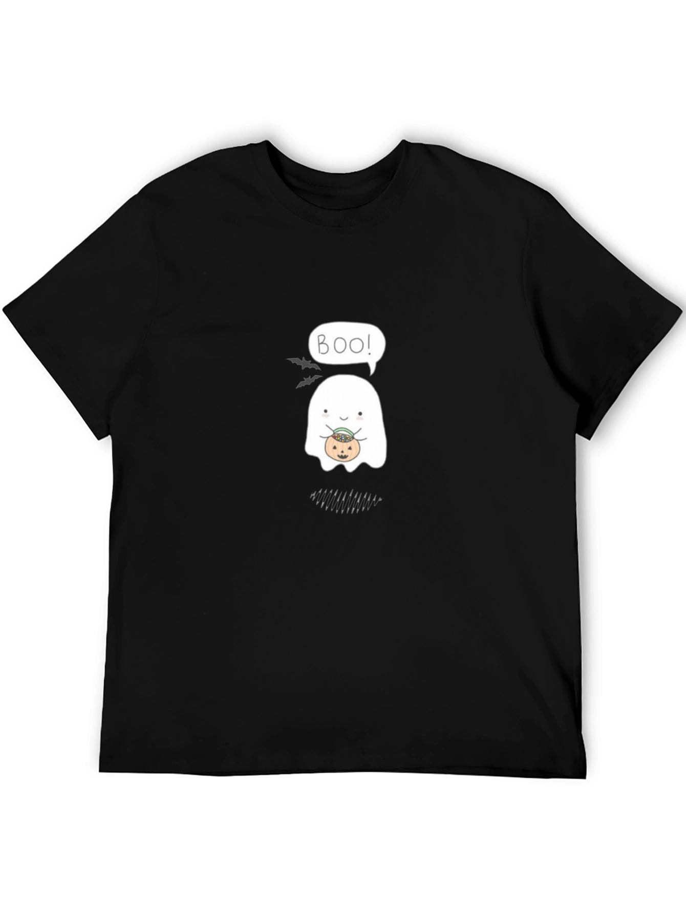 Cute Halloween Ghost T-Shirt - Boo!